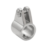 Whitecap 6100C Top Slide with Bolt and Set Screws - 7/8" Tube, 316 SS